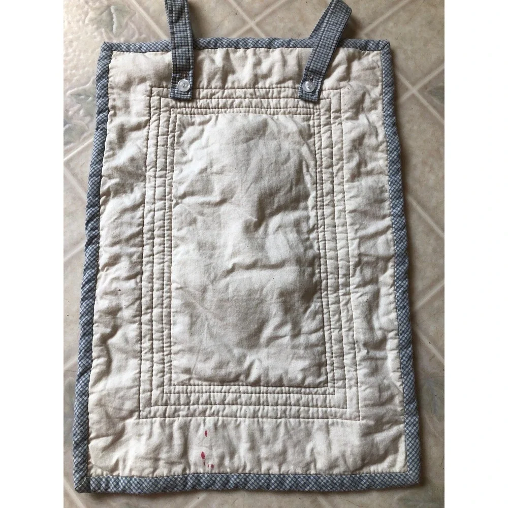 Primitive Style Wall Hanging Cross Stitch‎ on Linen